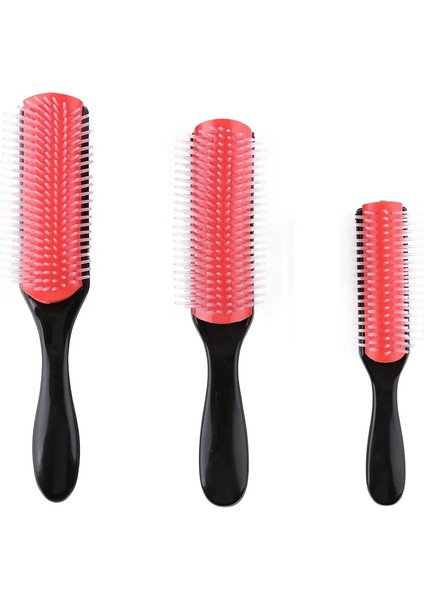 Beyaz 9-Satır Dolaşık Açıcı Saç Fırçası Denman Dolaşık Açıcı Saç Fırçası Saç Derisi Masaj Düz Kıvırcık Islak Çıkarılabilir Dıy Saç Tarak Fırça (Yurt Dışından) fiyatları