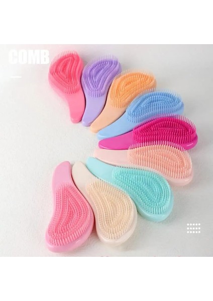 B01 Tarak 1 Adet Sıcak Sihirli Kolu Tarak, Anti-Statik Masaj Saç Fırçası Arapsaçı Detangle Duş Masaj Saç Fırçası Tarak Salon Saç Şekillendirici Aracı (Yurt Dışından) indirimleri