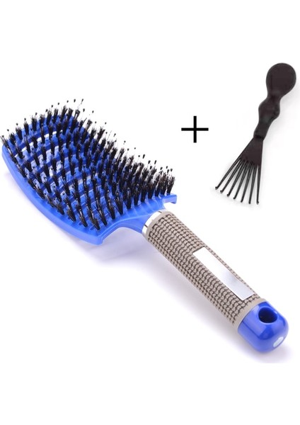 Mavi Pençe Kız Saç Derisi Masaj Tarak Saç Fırçası Kıl Naylon Kadınlar Için Islak Kıvırcık Detangle Saç Fırçası Salon Kuaförlük Şekillendirici Araçları (Yurt Dışından)
