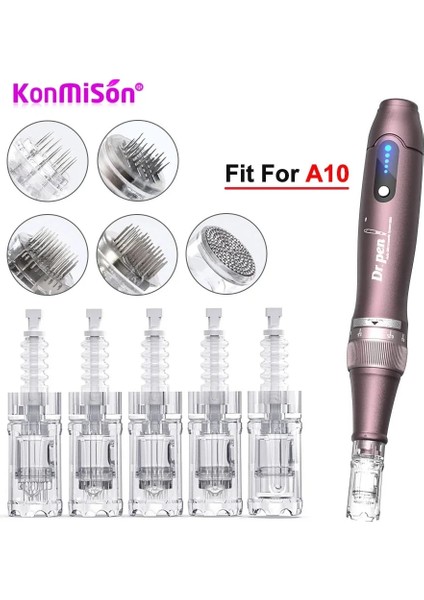 12PIN 10 Adet 10/30/50 Adet Dr Kalem Ultima A10 Iğne Kartuşu Dr Kalem A10 12 Pin/24 Pin/36 Pin/42 Mikro Iğne Yedek Dövme Mikro Iğne (Yurt Dışından)