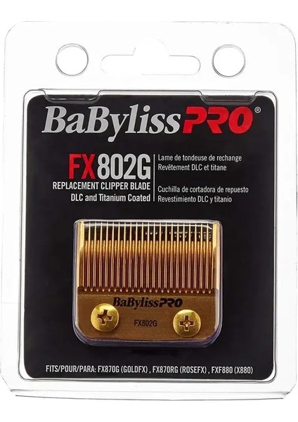 FX802 Babyıisspro FX870, FX825, FX673 FX787 / FX726/ Clippers/saç Kesme Makineleri Için Yedek Soldurucu Bıçaklar (Yurt Dışından)
