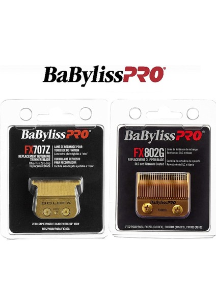 FX802 Babyıisspro FX870, FX825, FX673 FX787 / FX726/ Clippers/saç Kesme Makineleri Için Yedek Soldurucu Bıçaklar (Yurt Dışından) fırsatları