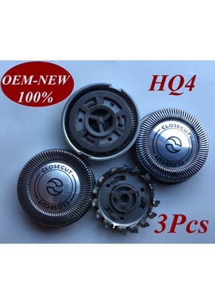 Hq4 3 Adet Hq3 Hq4 HQ54 Değiştirin Kafa Tıraş Bıçağı Philips Tıraş Makinesi Için HQ56 HQ46 HQ6900 HQ6920 HQ6940 HQ6970 HQ6990 YQ6008 YQ6108 YQ6188 (Yurt Dışından)