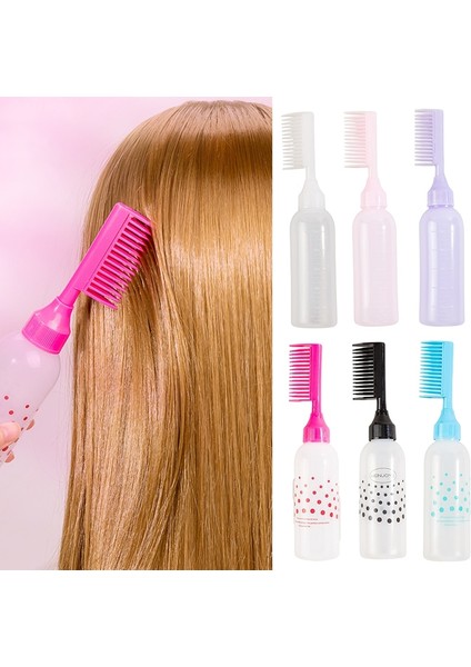 Stil 5 170 ml Saç Boyası Aplikatör Şişeleri Doldurulabilir Şişe Saç Boyama Leke Aracı Kuaförlük Malzemeleri Plastik Şampuan Şişesi Yeni (Yurt Dışından) modelleri