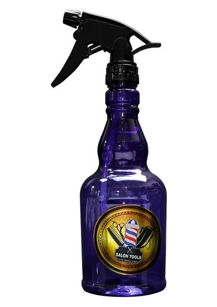 Mor 650 ml Kuaförlük Sprey Şişesi Salon Kuaför Saç Araçları Su Püskürtücü Berber Aksesuarları Saç Bakımı Şekillendirici Aracı Sprey Şişesi (Yurt Dışından)
