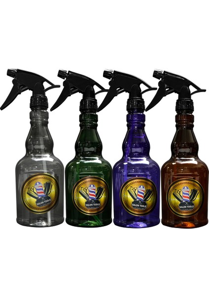 Mor 650 ml Kuaförlük Sprey Şişesi Salon Kuaför Saç Araçları Su Püskürtücü Berber Aksesuarları Saç Bakımı Şekillendirici Aracı Sprey Şişesi (Yurt Dışından)