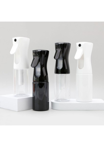 BLACK-300ML 200/300ML /500ML Kuaförlük Sprey Şişesi Boş Şişe Doldurulabilir Sis Şişesi Salon Berber Saç Araçları Su Püskürtücü Bakım Araçları (Yurt Dışından)