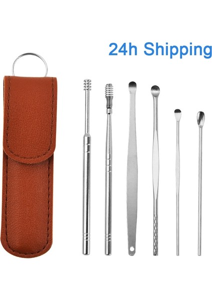 Donanma Kulak Temizleyici Balmumu Toplayıcılar Earpick Balmumu Sökücü Curette Kulak Temizleme Çubuğu Temizleyici Kiti Kaşık Bakımı Kulak Temizleme Aracı (Yurt Dışından) modelleri