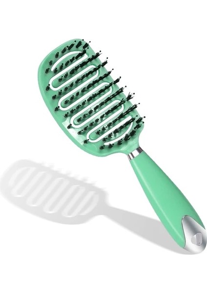 Yeşil B Saç Derisi Masaj Tarak Saç Fırçası Kadın Islak Kuru Kıvırcık Ultra Dolaşık Açıcı Saç Fırçası Kıl Naylon Salon Saç Şekillendirici Araçları Dropship (Yurt Dışından)