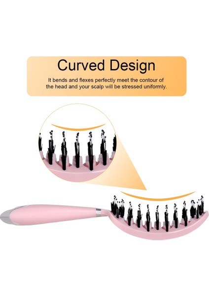 Yeşil B Saç Derisi Masaj Tarak Saç Fırçası Kadın Islak Kuru Kıvırcık Ultra Dolaşık Açıcı Saç Fırçası Kıl Naylon Salon Saç Şekillendirici Araçları Dropship (Yurt Dışından) indirimleri