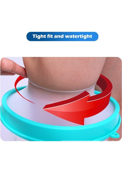 1 Adet Duş Kapağı Yetişkin Su Geçirmez Mühürlü Döküm Bandaj Koruyucu Yara Kırığı Bacak Ayak Kol Palm Banyo Koruyucu Halka Kol (Yurt Dışından) modelleri