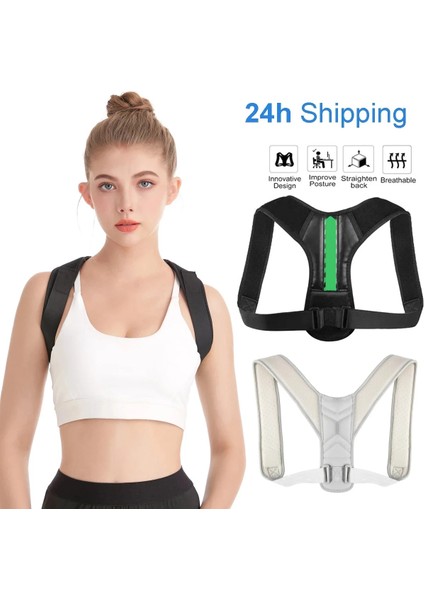Ok S 20-40 kg Tıbbi Duruş Düzeltici Kemer Ayarlanabilir Klavikula Omurga Geri Omuz Bel Erkek Kadın Duruş Düzeltme Dropshipping (Yurt Dışından)