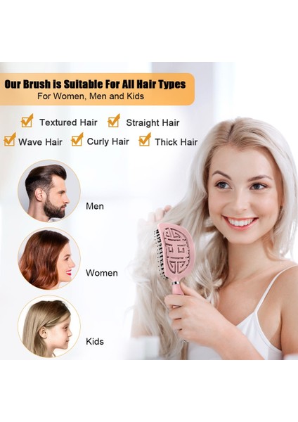 Mor 02 Pop Fırça Brosse Dolaşık Açıcı Saç Fırçası Kadın Naylon Saç Derisi Masaj Saç Tarak Islak Kıvırcık Saç Fırçası Kuaförlük Şekillendirici Araçları (Yurt Dışından) fiyatları