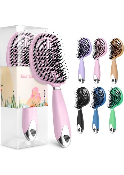 Mor 02 Pop Fırça Brosse Dolaşık Açıcı Saç Fırçası Kadın Naylon Saç Derisi Masaj Saç Tarak Islak Kıvırcık Saç Fırçası Kuaförlük Şekillendirici Araçları (Yurt Dışından) modelleri