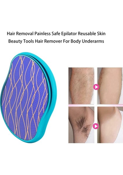 6-78X90MM Yeni Nano Kristal Fiziksel Epilasyon Silgi Daha Güvenli Vücut Saç Epilatör Yeniden Kullanılabilir Ağrısız Vücut Bakımı Epilasyon Araçları Saç Çıkarıcı (Yurt Dışından) indirimleri