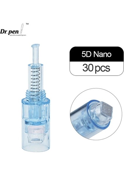 5d Nano Dr. Pen Ultima X5 Kartuşları 30 Adet Vida Yuvası Iğneler 9 12 24 36 42 Pın Nano Kozmetik Ipuçları Tek Kullanımlık Yedek Parçalar (Yurt Dışından)