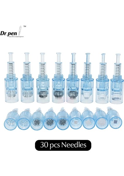 5d Nano Dr. Pen Ultima X5 Kartuşları 30 Adet Vida Yuvası Iğneler 9 12 24 36 42 Pın Nano Kozmetik Ipuçları Tek Kullanımlık Yedek Parçalar (Yurt Dışından)