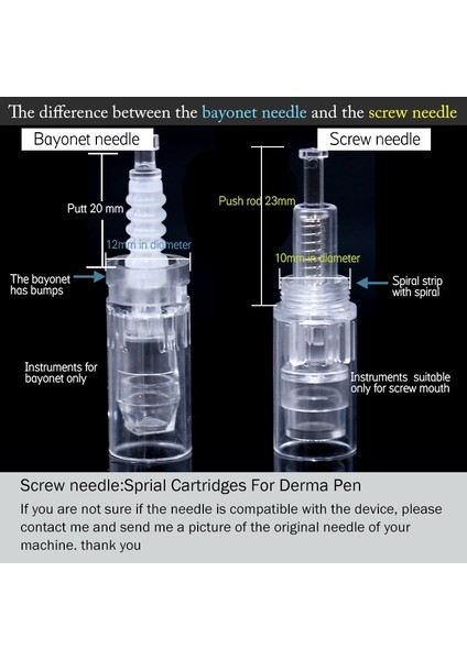 20 P Süngü 42 Pin 9/12 PIN/36PIN/3D/5D Iğne Kartuşu Nano Mym Iğneler Ucu Mikro Iğneleme Süngü Vida Bağlantı Noktası Kartuşu Dr.imp Kalem Için 10/20/50 Adet (Yurt Dışından) fiyatları