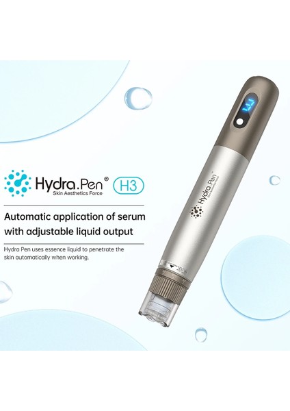 Sadece 10 Adet 12PINS Hydra.pen H3 Kablosuz Profesyonel Mikroiğneleme 22 Adet Kartuşları ile Mikro Iğne Derma Haddeleme Cilt Bakımı Güzellik Araçları (Yurt Dışından)