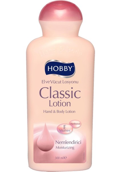 El ve Vücut Losyonu Klasik 300ML Classic