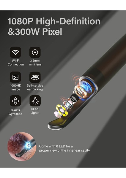 X0 Siyah Orijinal Xlife X0 Görsel Kulak Kiri Giderici Kulak Kiri Seçici Iphone, Ipad, Android Telefon/tablet Kullanımı Için Uyumluluk (Yurt Dışından) modelleri