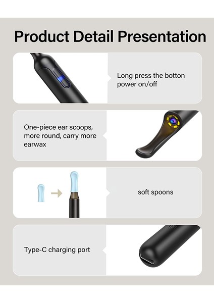 X0 Siyah Orijinal Xlife X0 Görsel Kulak Kiri Giderici Kulak Kiri Seçici Iphone, Ipad, Android Telefon/tablet Kullanımı Için Uyumluluk (Yurt Dışından) fırsatları