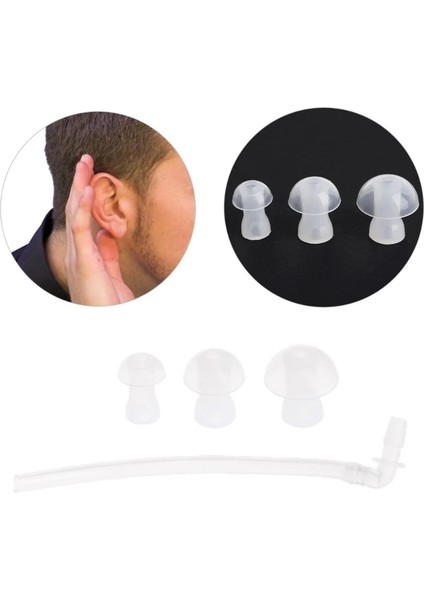 3 Adet Kulak Tıkacı 1 Tüplü Resound Bte Yardımcıları Kulaklık Uçları Kubbeler Evrensel (Yurt Dışından)