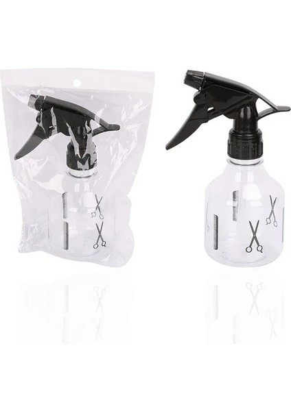 250 ml 250 ml Kuaförlük Sprey Şişesi Salon Kuaför Saç Araçları Su Püskürtücü Şeffaf Makyaj Tarzı Taşınabilir Plastik Sprey Şişeleri (Yurt Dışından) fırsatları