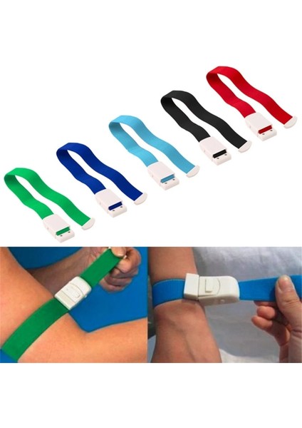 Mavi 1 Adet Tıbbi Kedi Turnike Kemeri Ilk Yardım Paramedik Doktor Acil Spor Turnike Tokası Açık Hemostatik Elastik Kayış (Yurt Dışından)