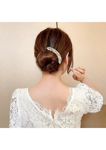 Stil 1 Inci Taklidi Kristal Tokalar Tiaras Tokalarım Saç Klipleri Gelin Başlığı Saç Takı Aksesuarları Metal Topuz Saç Tarak (Yurt Dışından) modelleri