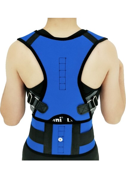 Mavi Xxl Logo Özelleştirilmiş Kadın Erkek Düzeltici Postura Sırt Desteği Duruş Düzeltme Kemer Ağır Kaldırma Çalışma Omuz Askıları Brace (Yurt Dışından) fiyatları