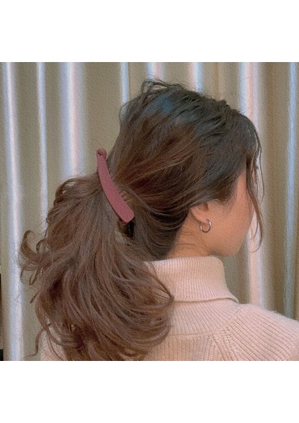 Siyah 1 Adet Muz Klip Düz Renk Buzlu Saç Klipleri Kadınlar Için Moda Saç Pençeleri Tokalarım At Kuyruğu Tutucu Tokalar Saç Aksesuarları (Yurt Dışından) fırsatları