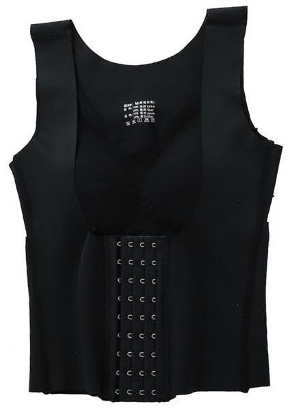 Siyah Xl Kadın Sutyen Korse Sütyen Duruş Düzeltici Spor Yelek Geniş Omuz Askıları Darbeye Dayanıklı Sırt Desteği Karın Kontrol Spor Sutyeni (Yurt Dışından)