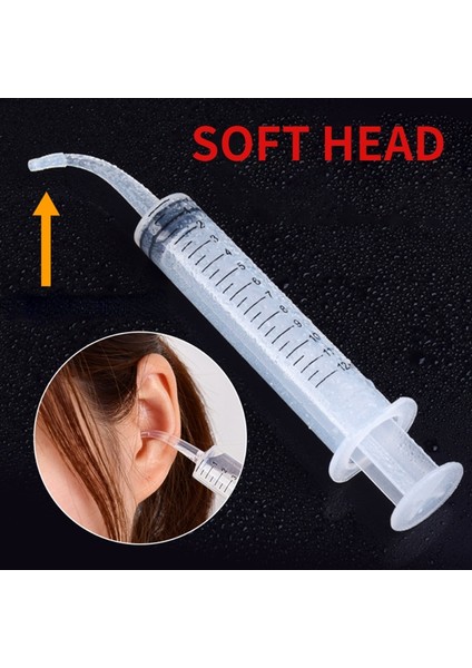 Çocuklar Için 10 ml 12 ml Kulak Temizleyici Yıkayıcı Şırınga Dirsek Kauçuk Tüp Kulak Kiri Temizleme Temizleme Aracı Kulak Temizleyici Balmumu Temizleme Kulak Temizleyici Sağlık (Yurt Dışından)