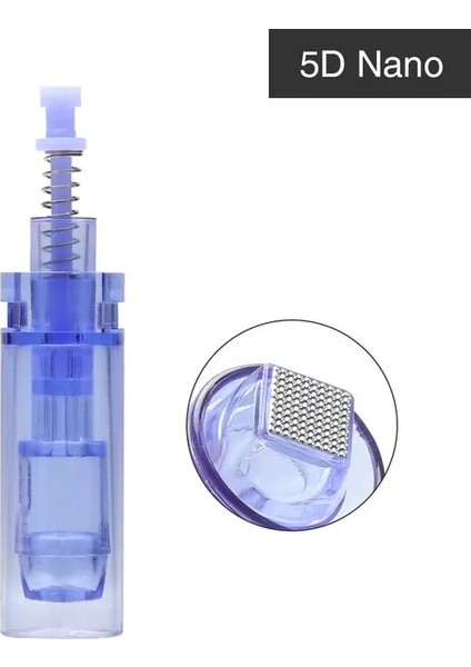 5d Nano Fda 10 Adet Yedek Mikro İğne Kartuş Süngü Çift Dr.Pen A1 Mikroiğne Derma Damgası (Yurt Dışından)