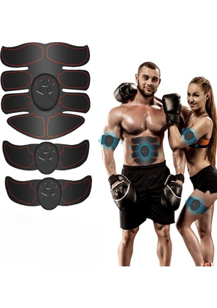 Fildişi Ems Karın Sıkılaştırma Kemeri Abs Stimülatörü Ultimate Kas Çalıştırıcı Kol ve Bacak Eğitim Ofis Ev Spor Salonu Fitness Ekipmanları (Yurt Dışından)