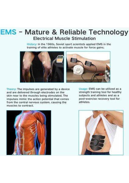 Fildişi Ems Karın Sıkılaştırma Kemeri Abs Stimülatörü Ultimate Kas Çalıştırıcı Kol ve Bacak Eğitim Ofis Ev Spor Salonu Fitness Ekipmanları (Yurt Dışından)