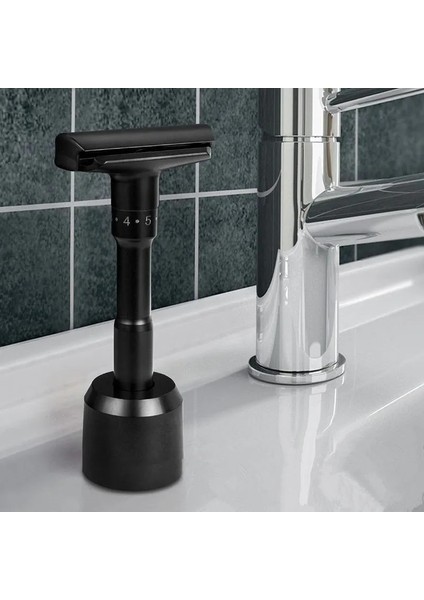 5 Bıçaklı Siyah Tabanlı Ayarlanabilir Güvenlikli Tıraş Makinesi Çift Kenarlı Klasik Erkek Tıraş Hafif Ila Agresif 1-6 Dosyalı Epilasyon Tıraş Makinesi 5 Bıçaklı (Yurt Dışından) fırsatları
