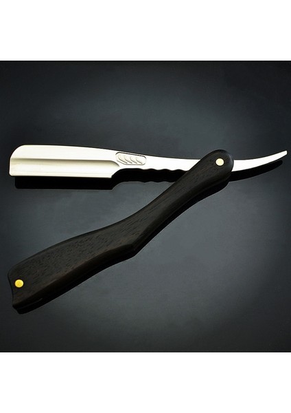 Sandal Ağacı Saplı Japon Tüy Jilet Vintage Manuel Değişim Bıçak Tıraş Bıçağı Retro Katlanır Bıçak Tutucu Erkekler Tıraş Berber Aletleri G1105 (Yurt Dışından)