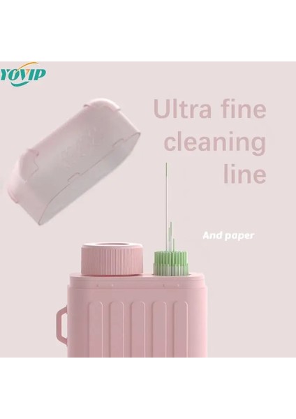 Mın 240 180/240 Adet Gül/nane Aromalı Deldi Kulak Temizleme Bitki Solüsyonu Kağıt Ipi Kulak Deliği Sonrası Bakım Aracı Kiti Tek Kullanımlık Küpe Aracı (Yurt Dışından)