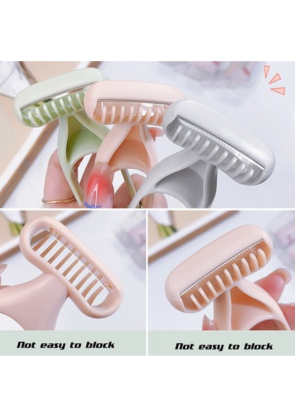 Gri 2023 Kozmetik Aracı Anlamsız Koltukaltı Saç Bıçağı Güvenlik Mikro Kaş Düzeltici Ithal Bıçak Kaş Kazıyıcı Yüz Kiti Kadınlar Için (Yurt Dışından) modelleri