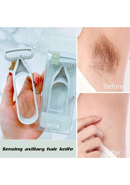 Gri 2023 Kozmetik Aracı Anlamsız Koltukaltı Saç Bıçağı Güvenlik Mikro Kaş Düzeltici Ithal Bıçak Kaş Kazıyıcı Yüz Kiti Kadınlar Için (Yurt Dışından) fırsatları