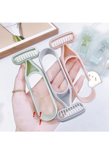 Gri 2023 Kozmetik Aracı Anlamsız Koltukaltı Saç Bıçağı Güvenlik Mikro Kaş Düzeltici Ithal Bıçak Kaş Kazıyıcı Yüz Kiti Kadınlar Için (Yurt Dışından) indirimleri