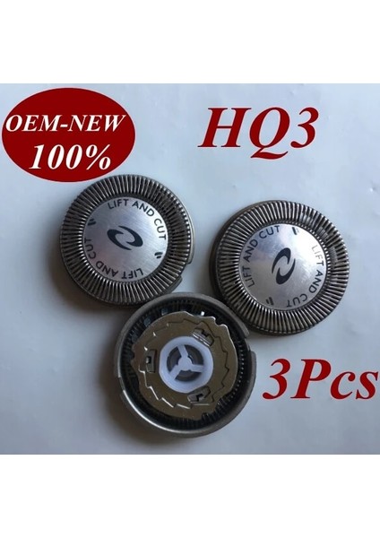 Hq3-Beyaz 3 Adet Hq3 Hq4 HQ54 Philips Tıraş Makinesi Için Kafa Tıraş Bıçağı Değiştirin HQ56 HQ46 HQ6900 HQ6920 HQ6940 HQ6970 HQ6990 YQ6008 YQ6108 YQ6188 (Yurt Dışından) fiyatları