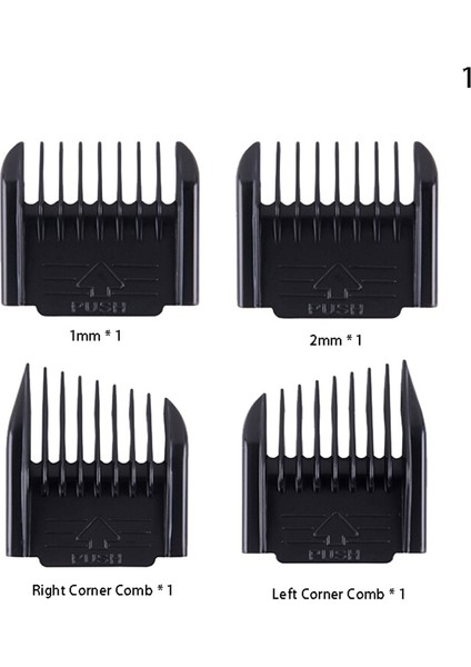 4 Adet Gösterilmiştir 1/2/3/4/adet Abs/metal Saç Kesme Makinesi Limit Tarak Kılavuzu Limit Tarak Giyotin Muhafızları Eki Evrensel Profesyonel Saç Kesme Makineleri (Yurt Dışından) modelleri