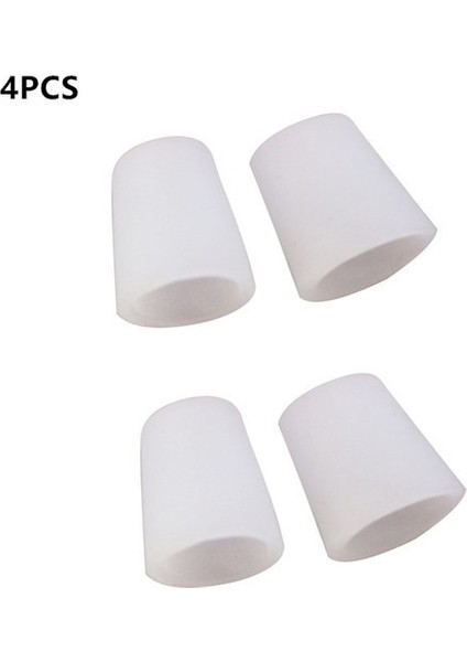 2x1.4 cm 4 Adet Beyaz 2/4/6 Adet Silikon Jel Küçük Ayak Tüpü Mısır Kabarcıklar Düzeltici Pinkie Koruyucu Jel Bunyon Ayak Parmak Koruma Jel Kol (Yurt Dışından) fiyatları