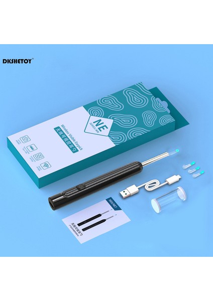 Siyah Wifi Kulak Kiri Temizleme Aracı Kamera ile Elektronik Kulak Kiri Temizleme Cihazı Kablosuz Otoskop Kulak Kiri Temizleme Aracı Çocuk Yetişkin Için (Yurt Dışından) fırsatları