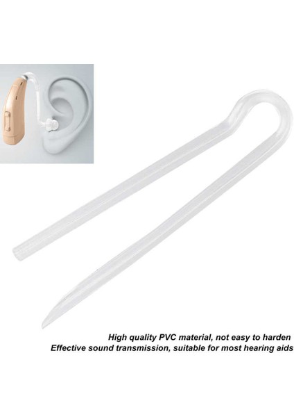 Beyaz 3.1x2.0mm 10 Adet Işitme Cihazı Tüpleri Bte Işitme Cihazı Kulak Kalıbı Boru Bükülmüş Boru Pvc Tüpler Çoğu Işitme Cihazı Aksesuarları Kiti Için Yedek (Yurt Dışından) indirimleri