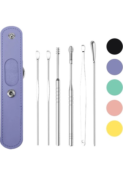 C Tipi-Gümüş Temiz Kiti Kulak Bakımı Kulak Kiri Temizleyici Kulak Kiri Temizleme Aracı Pick Kazma Artefakt Kulak Tıkacı Temizleme Kulak Temizleme Kulak Kiri Temizleme Kiti (Yurt Dışından) fiyatları