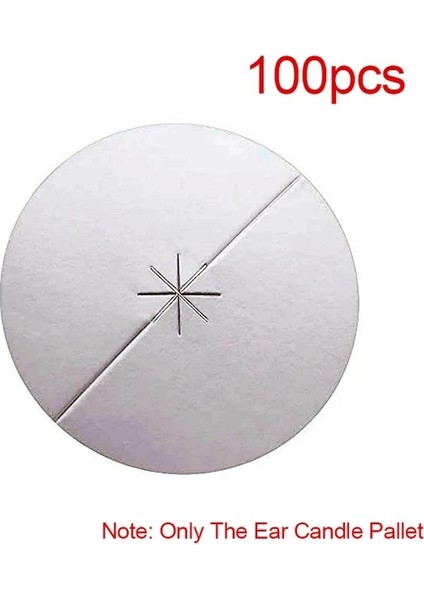 100 Adet 10-500 Adet Mum Damla Koruyucuları Kişisel Mumlama Koruyucu Disk Kulak Mumu Tepsisi Karton Aksesuar Malzemeleri Kulak Bakımı Için (Yurt Dışından)
